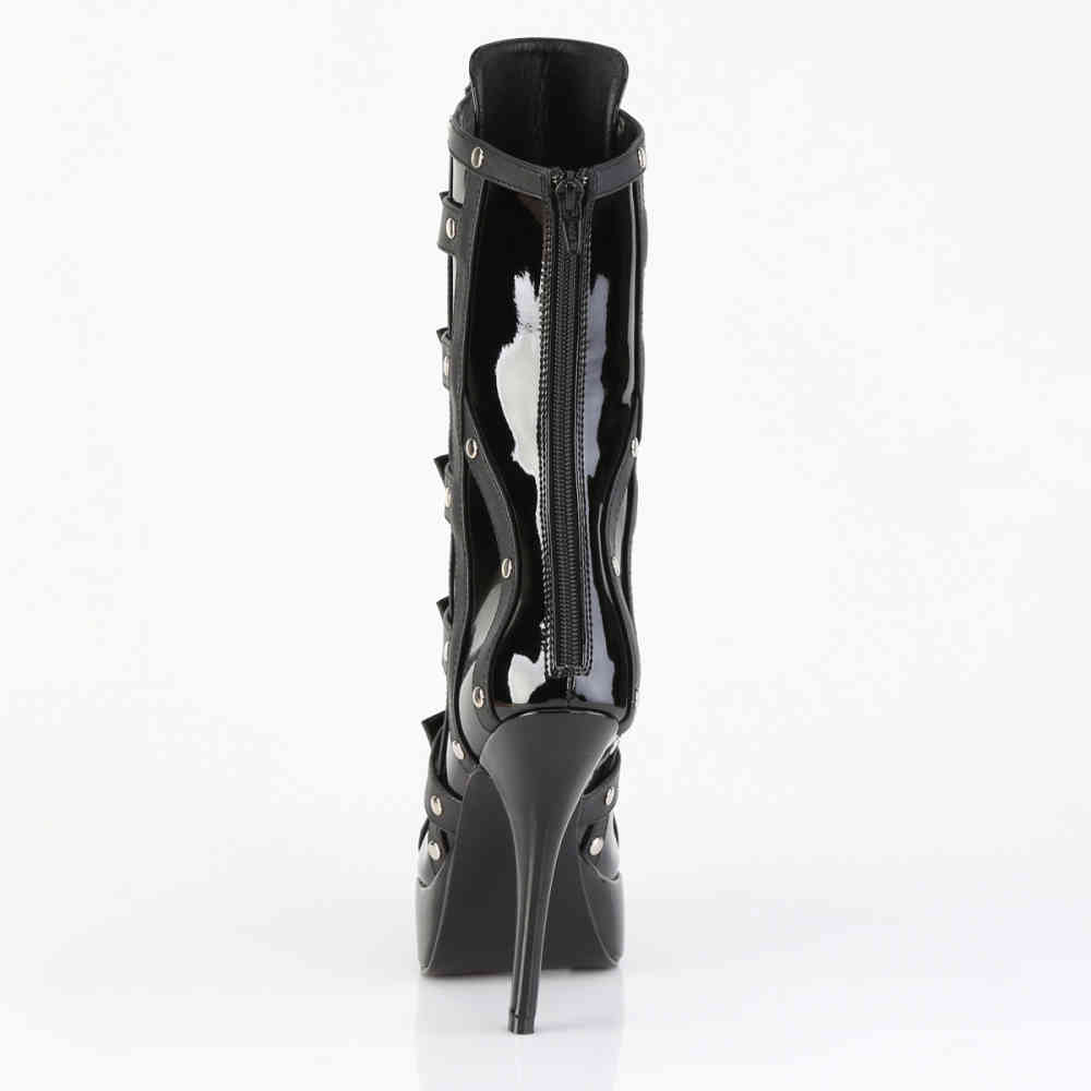 Devious - INDULGE1038 Bottes de plateforme - Noir Product image